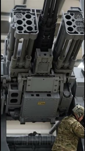 The Last Line of Defense Inside a CIWS System #CIWS #MachineGun #Defense