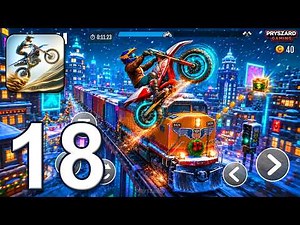 Stunt Bike Extreme - Gameplay Walkthrough Part 18 - Level 239-251 Bike Race Trials (iOS, Android)