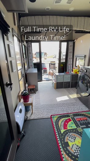 333K views · 3K reactions | I seriously LOVE this machine. Put a full load of laundry in and there’s nothing left to do until they’re done! #rv #rvlife #fulltimervlife #rvlaundry #travellife #lg #allinonewasheranddryer LG Global Check the comments for the link to this unit. | Kidgital Nomads | Facebook