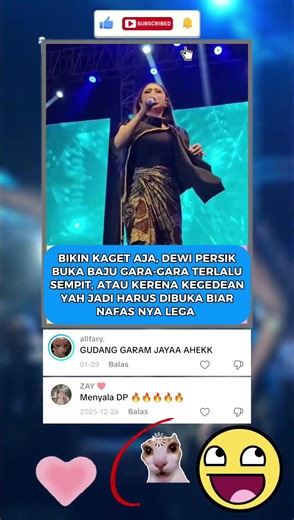 DEWI PERSIK BUKIN KAGET PENONTON #shortvideo #viralvideo #konser #dewipersik