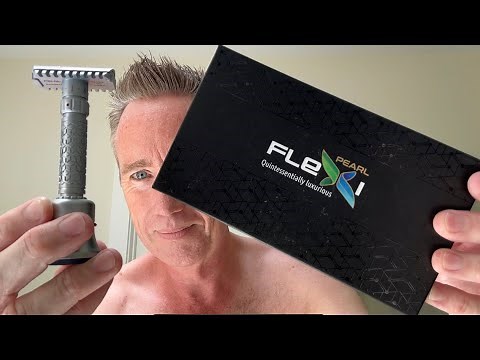 The Pearl Shaving Flexi Open Comb Safety Razor - First Shave and Review