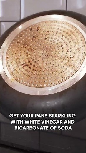 How to remove tough stains from pots and pans 💪