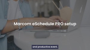 Setting up your profile on Marcom eSchedule PRO