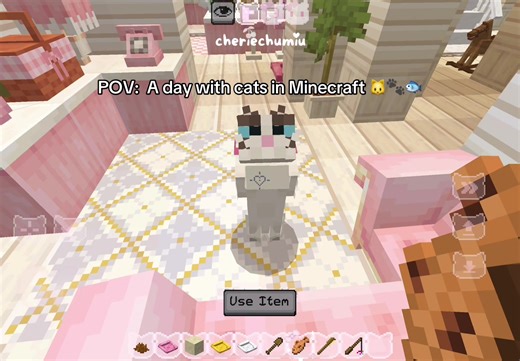 ♡ nap. eat. poop. repeat. 🐱💤 Mods/Addons: More Cats Addon, Slice of Life, Decocraft, Furniture Addon, Cutie clutter, Babylove Gui Resourcepack 🐾 #Minecraft #addons #bedrock #minecrafttutorial #minecraftpe