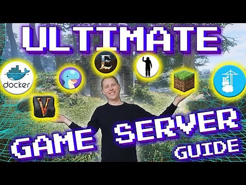 Create Game Servers: Docker and Portainer: Minecraft Palworld SpaceEngineers Enshrouded and Valhiem