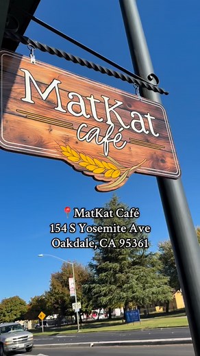 Good food. Good friends. Good mood. Come celebrate the opening of MatKat Café in Oakdale featuring our homemade sourdough and your new favorite brunch spot! 🥖 | Matkat Sourdough