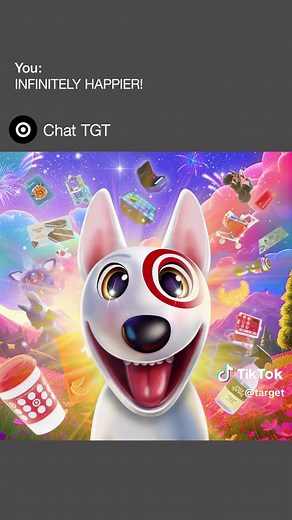 what makes bullseye INFINITELY HAPPIER? TOYS🎁🚂🧸 link in bio for bullseye's top toys list, available for always-free drive up!