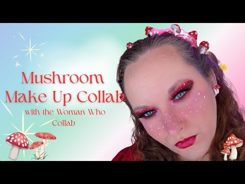 Mushroom Makeup Look Collab with #womanwhocollab This was so fun to do! #makeupideas #creativemakeup