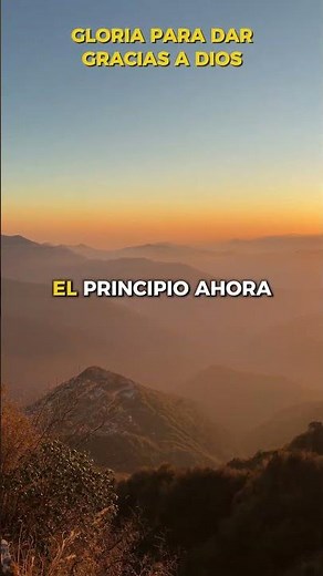 🙏 Da GRACIAS a Dios hoy con este poderoso Gloria