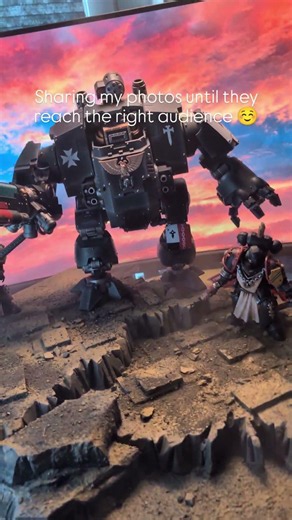 Sharing my new BTS with you #toyphotography #warhammer40k #blacktemplars