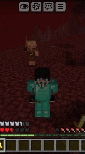Minecraft Ke Nether Ka Local Gunda 😂🔥 #minecraft