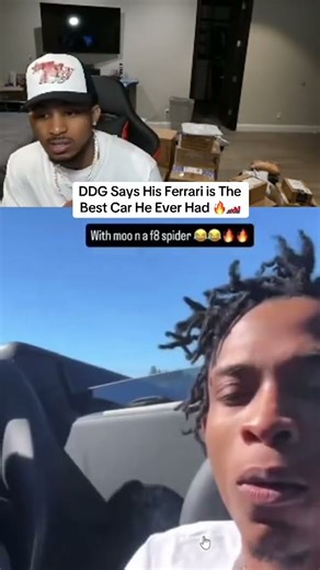 DDG Says His Ferrari is His Most Favorite Car 🔥🏎️