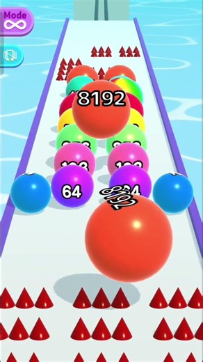 Crazy Number 2048 infinity ! 🤯 slowrun Color Number 3D – Perfect Merge! 💥