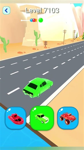 Shape shifting2 game level #7103 hyper casual game #shapeshifting #gameplay #gaming #shortvideo...