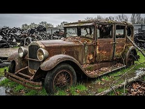 ASMR Car Restoration! Rust-Infested 1924 Packard Single Eight Restoration