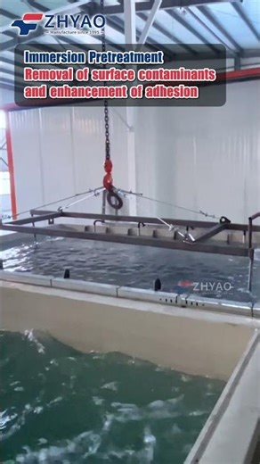 Dipping-type pre-treatment------powder coating line