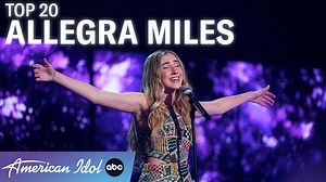 255K views | Allegra Miles twisted Tom Petty's "Free Fallin'" into her own! #AmericanIdol | Fremantle US | Facebook