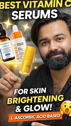 JITHIN JAMES MUNDUPALAM on Instagram: "Not all Vitamin C serums are created equal. 👀 If you want real skin brightening, faster glow & collagen boost, look for one thing: 👉 L-Ascorbic Acid (LAA) — the pure, research-backed form of Vitamin C. Most “Vitamin C” serums use derivatives that are gentler but slower. L-Ascorbic Acid works faster because it’s already in its active form. 💡 For best results, look for: ✔ 10–20% L-Ascorbic Acid ✔ pH around 3–3.5 ✔ Vitamin E + Ferulic Acid (boosts stability