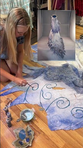 We love a costume thrift flipped! I am making Emily’s dress from the corpse bride movie! #sewing