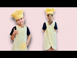 REVERSIBLE JAPANESE APRON WITH PATTERNS