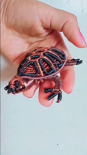 Diy Wire Turtle / Diy Animal Sculpture / Wire Art