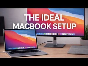 Minimal Productive Desk Setup Powered By 2019 16" MacBook Pro