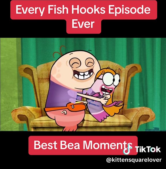 Every Fish Hooks Episode Ever - Best Bea Moments. #beagoldfishberg #fishhooks #disneychannel