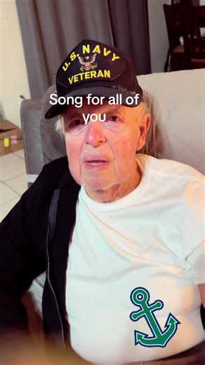 A song for all my new friends. #friends #veteran #old #granpygary #navy #grandpa #navyvet #usa🇺🇸 #thankyou #entertainment #song #ship