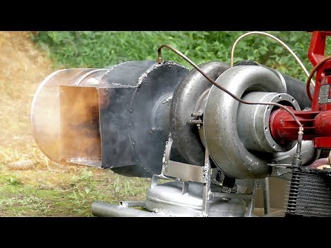 Home-built Gas Turbine Turbojet Engine - 3rd Documentary