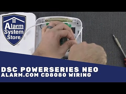DSC PowerSeries NEO Alarm.com Module Wiring - Where do you hook the wires?