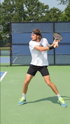 The Most Beautiful One-Handed Backhand Ever!? 🎾🔥