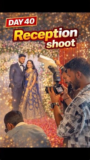 Reception Photoshoot || Day 40 of 365 Days Vlogging || #viral #minivlog #vlog #shortvideo