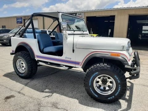 1984 Jeep CJ7 6 Cyl 4 Speed manual EZCustom4x4.com EZJeeps.com