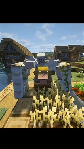 Golems ne Farmer ko Kya Kiya?! 😱 #minecraft #shorts