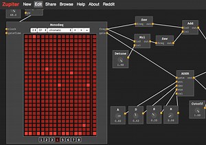 Zupiter: a Web-Based Modular Synthesizer