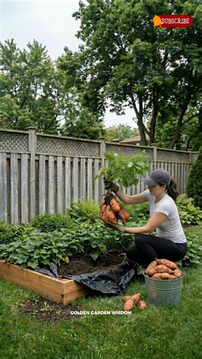 This BLACK PLASTIC Trick = BIGGER Sweet Potatoes Every Time! 🍠🤯