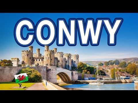 CONWY | Tour of STUNNING Conwy North Wales | 4K Walking Tour