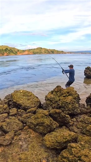 Really big fish takes my lure for a run! | Cavy Fishing