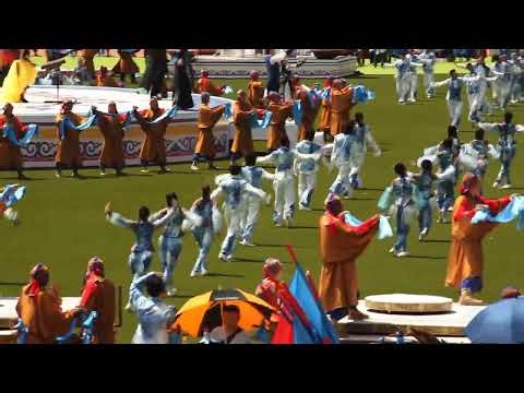Beautiful Dance Choreography at Mongolia's Naadam Opening Ceremony 2025