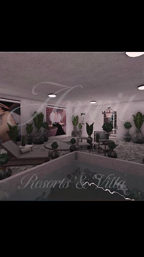 Bloxburg Luxury Resort | Pool | Wellness Center | #bloxburg #roblox #bloxburgroleplay #bloxburgresort #bloxburghotel
