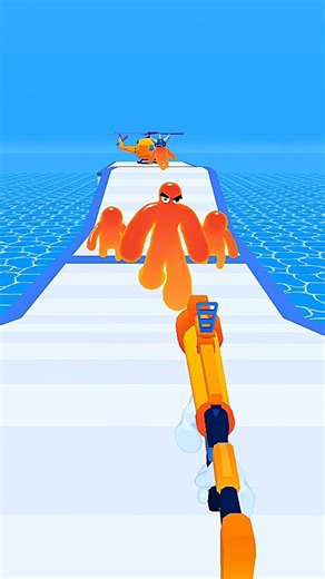 These Red Enemies Don’t Miss in This 3D Game! 💀💥 #3dgames