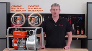 NOVUS Semi Trash Pump 3 Inch, 212cc 4 Cycle Engine, 238 GPM 100ft Lift 23ft Suction, Gas Powered Water Pump for Pond Pool Draining Gardening Irrigation, EPA Certified