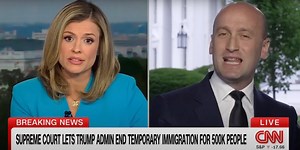 'This is my show!' CNN host fires back at a furious Stephen Miller in interview