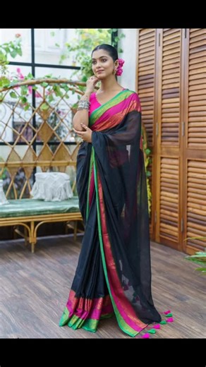 HAASAM KHADI & COTTON on Instagram: "Exclusive new pattern jacquired design broder pure cotton kanchi broder saree pure 120 count cotton by cotton ( Not a single thread mix in fabric ) * very soft and comfortable quality in summer season ... 🪡 *TYPE OF WORK ..weaving *LENGTH :* 5.5m *PRICE :*850+$ Branded quality Note _market duplicate quality noi ata Whatsapp 8778281560 #mulcottonsarees #zariwork #summersaree #120countssaree #officewear"