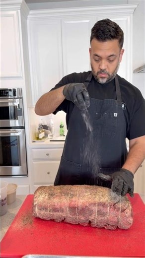 Prime Rib - Part 2. Dry rub, temp, roast low and slow.