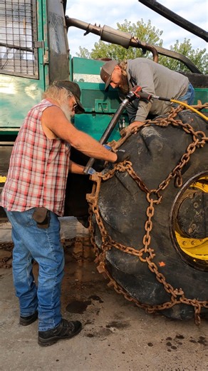 We have put the new hydraulic pump on the #timberjack 360. We have change all the filters and filled up with fluids. I am going to go move hay this morning, then we will put the chains on the #skidder and get ready to start our new job | Boys In The Woods