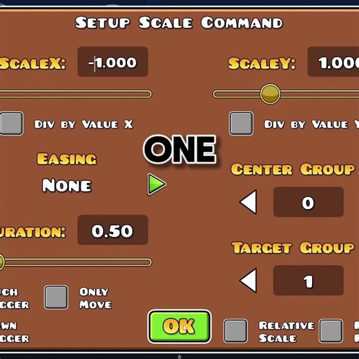 EASY Geometry Dash Scale Trigger Tip #geometrydash #shorts #gd