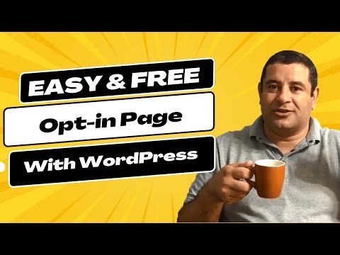 How to Create an Opt-in Page With WordPress For Free in 2025 - Kadence Blocks Tutorial