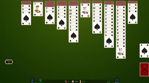 Spider Solitaire HD WindowsStore版试玩