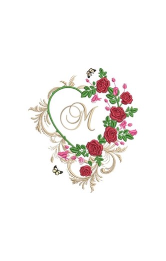 Monogram Frame Embroidery Machine Designs 3 Sizes Wedding Monogram Frame - Etsy